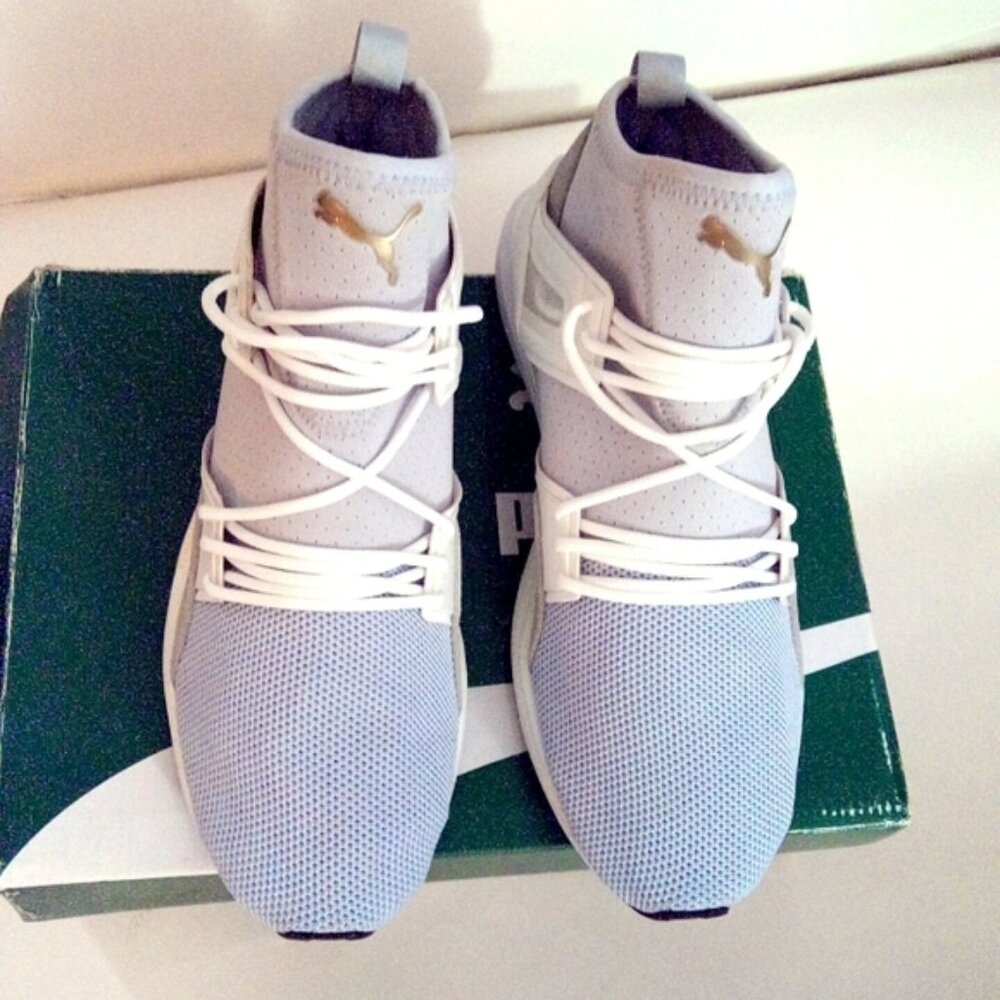 B.O.G. Limitless Hi Denim Women's Halogen Blue-Puma White Size 10